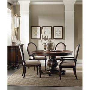 Hooker Furniture Eastridge Round Table Dining Room Group